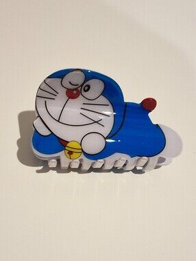 Doraemon Winking Hair Claw Clip Character Hair Accesory, NEW